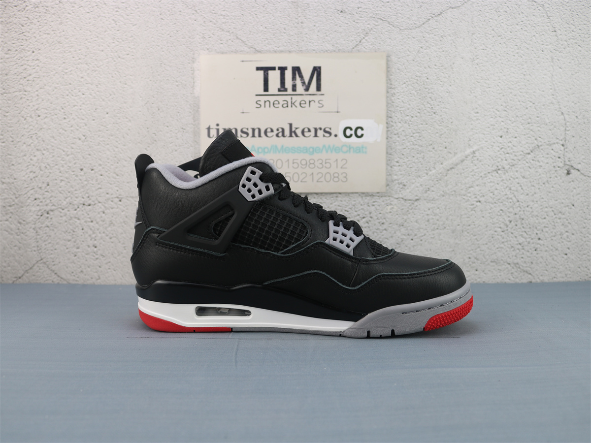 GX Batch Air Jordan 4 Retro Bred Reimagined FV5029-006